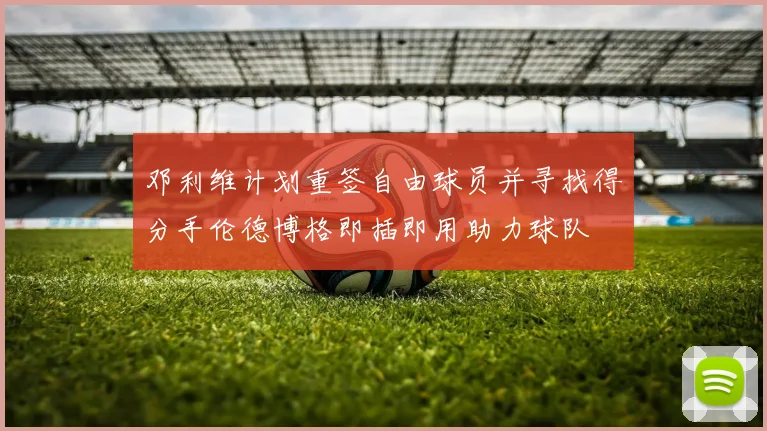 邓利维计划重签自由球员并寻找得分手伦德博格即插即用助力球队