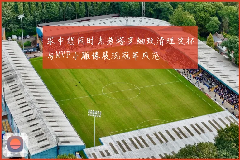 家中悠闲时光劳塔罗细致清理奖杯与MVP小雕像展现冠军风范